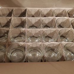 NEW Lot of 22 Libbey 9033 7 oz Rocks Glass Modernist Reserve by Libbey Glasses Clear Restaurant Bar