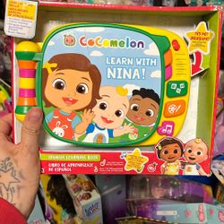 Cocomelon Spanish Learning Book You 