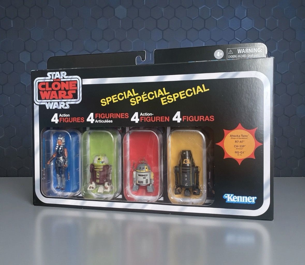 Star Wars Vintage Collection Escape From Order 66 Ahsoka Tano R7-A7 CH-33P RG-G1