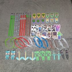 Minecraft Party Favors 