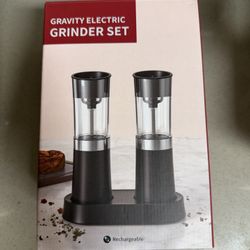 New Gravity Electric Grinder Set 