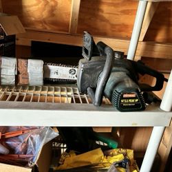 Chainsaw + Pole saw