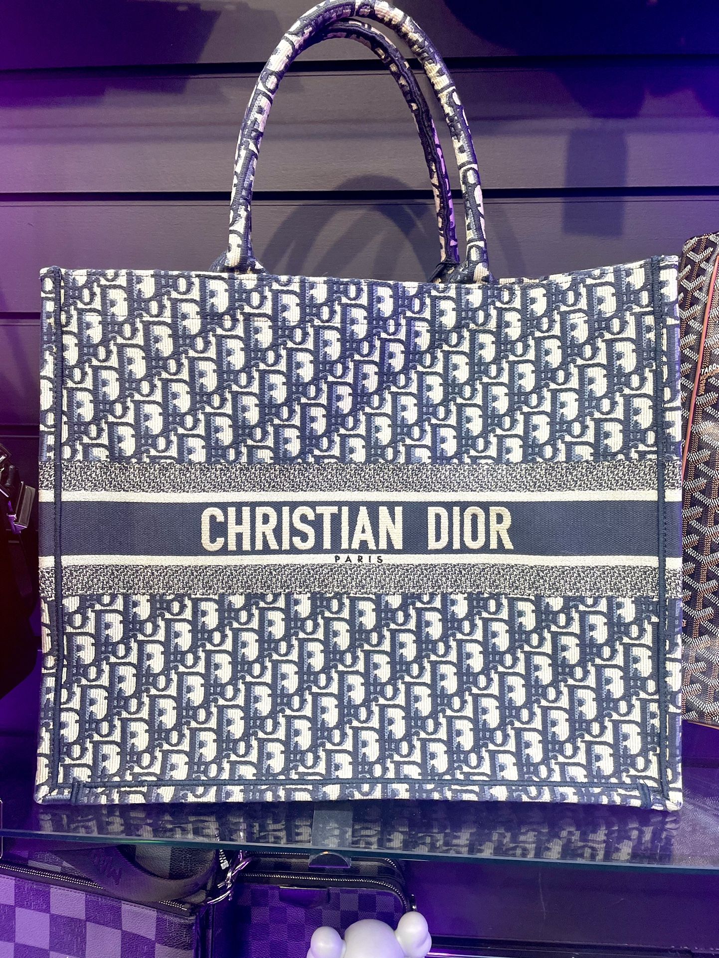 MEDIUM DIOR BOOK TOTE