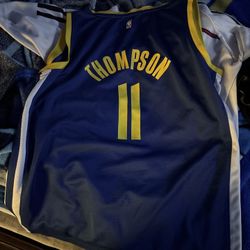 Klay Thompson Warriors Jersey
