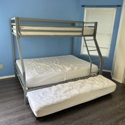Twin Over Full Bunk Bed With Twin Trundle