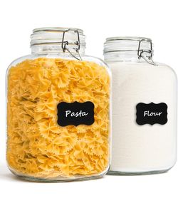 1 Gallon Glass Jar, Set of 2
