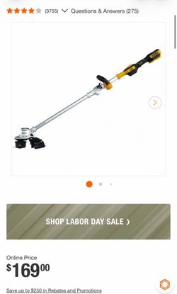 DEWALT 20V Cordless String Trimmer