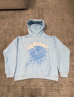 Light blue spider hoodie