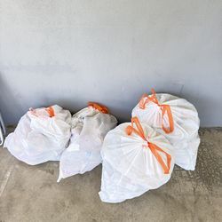 Free bags of mixed recycling.