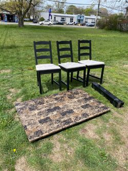 Table and chair Table and chair