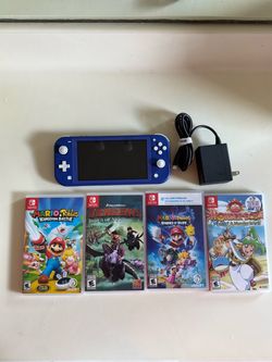 Nintendo Switch 4 Games Mario