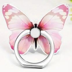 New Pink Butterfly Phone Ring.$5 a pair or 3 for $12