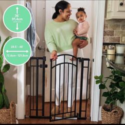 Extra Tall Walk-Thru Pet & Baby Gate – Like New