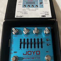JOYO Bass Guitar Pedals Overdrive Amp Simulator Effect Pedal with EQ and Noise Reduction for Bassist Electric Guitar Bass (MONOMYTH R-26)