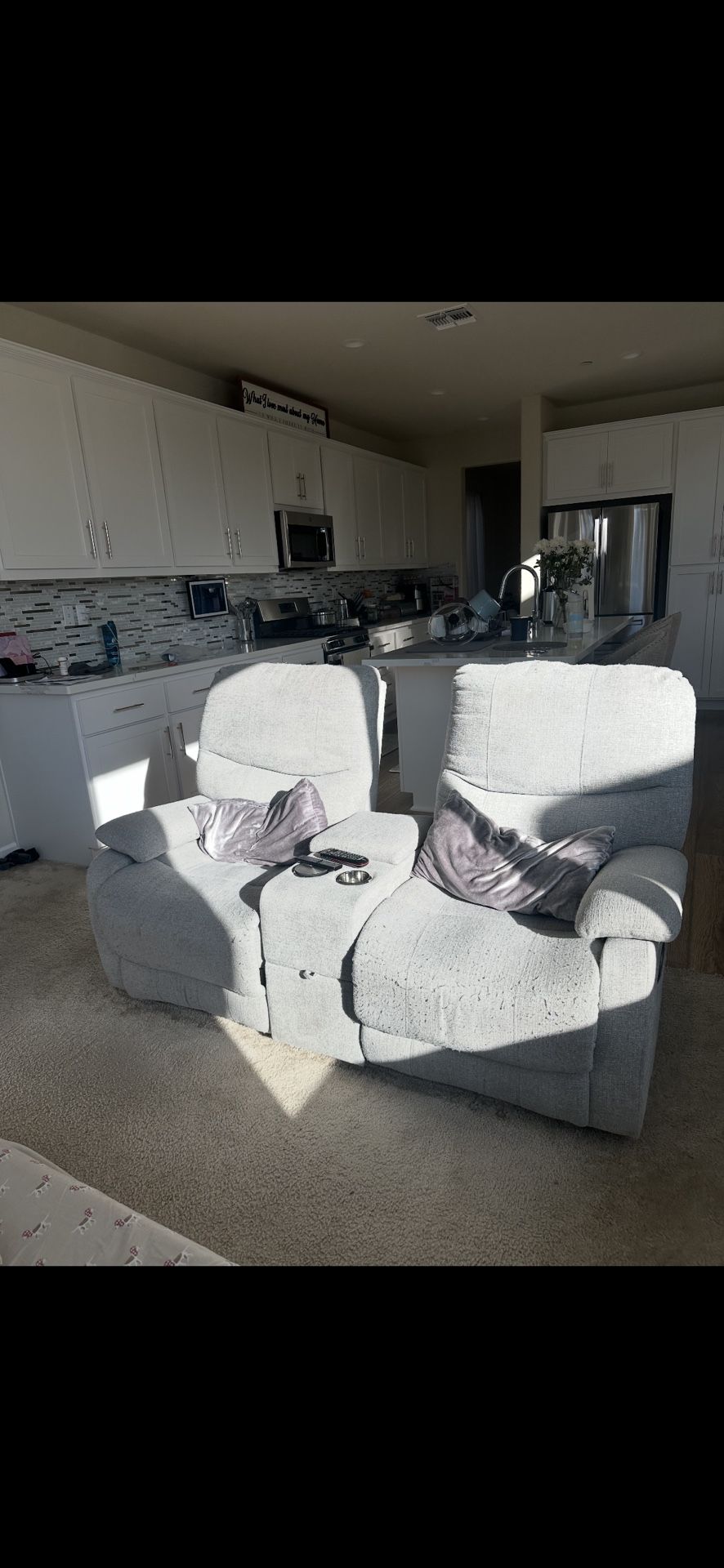 Loveseat And Recliner