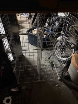 6 cube wire shelf