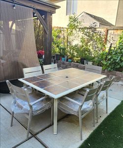 7pcs outdoor dining set