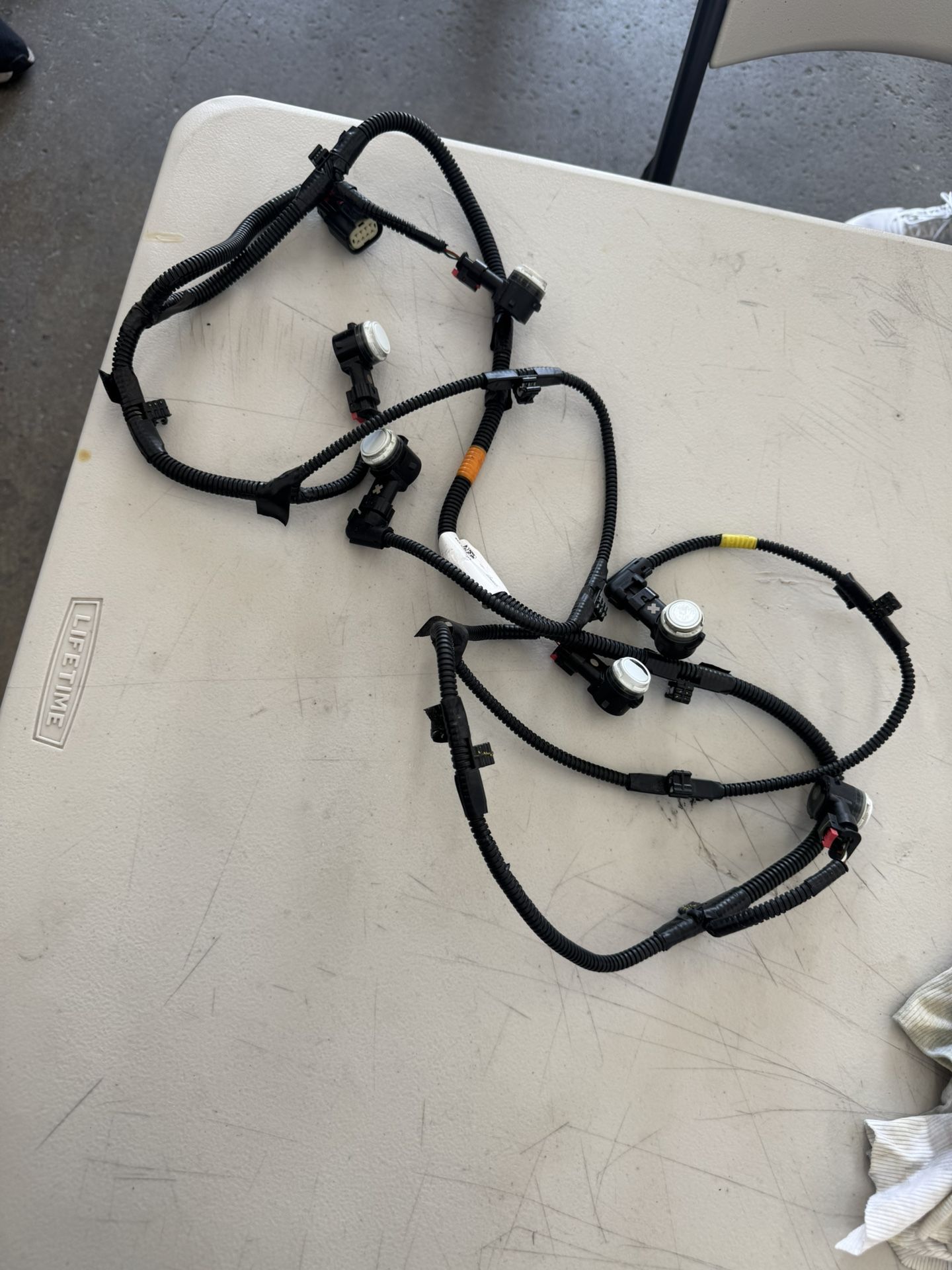 2020–2024 Tesla Model Y rear bumper wiring harness with sensors