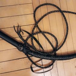 10 Foot Bullwhip With Swivel Handle 