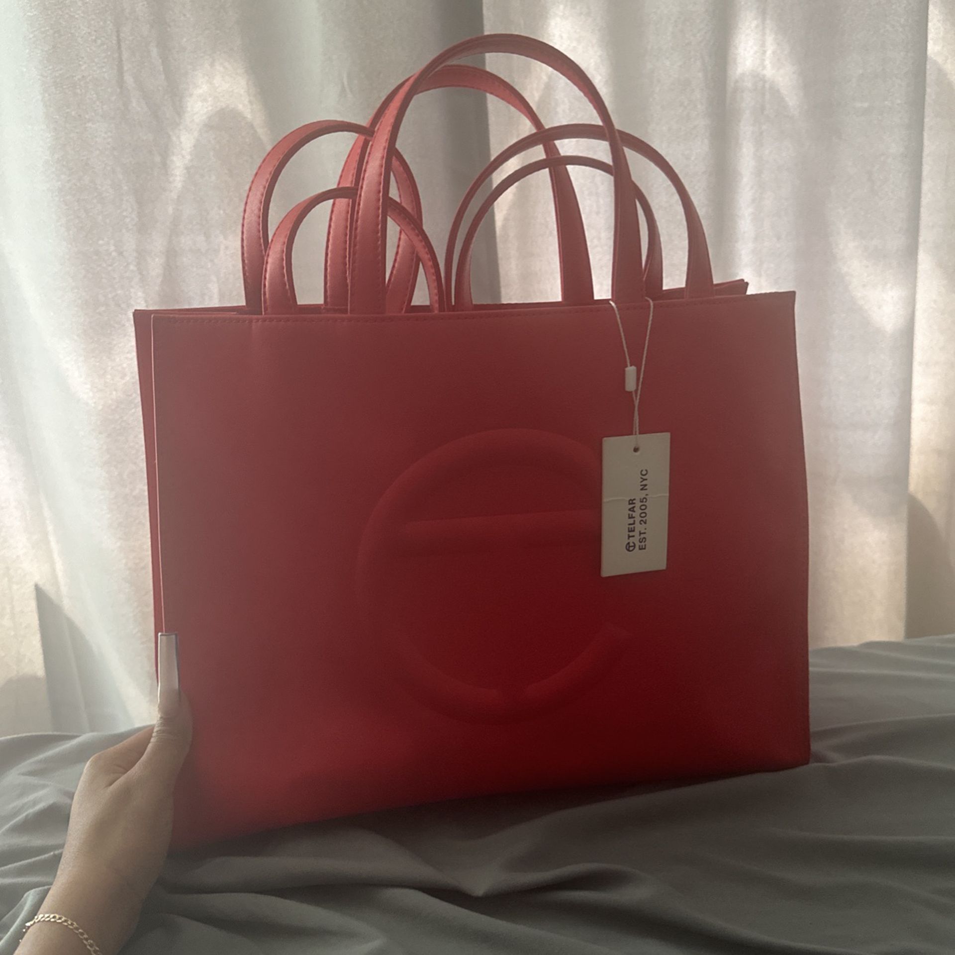 Medium Red Telfar Bag