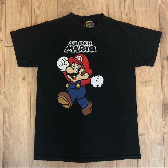 Womens Nintendo Official Super Mario short sleeve Cotton T-shirt size S