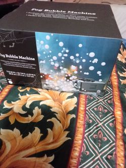 Fog Bubble Machine
