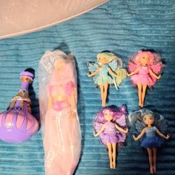 CPT Holding I Dream Of Jeannie Doll And Bottle Read 4 Fairies