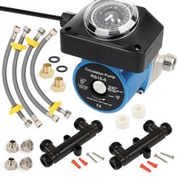 Hot Water Recirculating Pump Kit for Tank Water Heaters