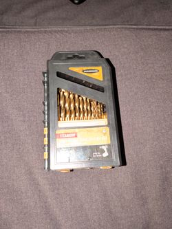Titanium high speed drill bit set 29pc