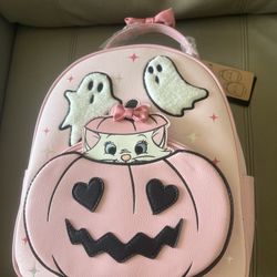 Kitten Halloween Backpack 