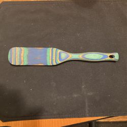 Spatula, Multi-colored Wooden, Modern