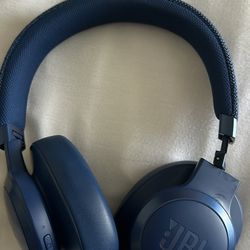 JB Wireless On-Ear Noise Cancelling Headphones  - Blue