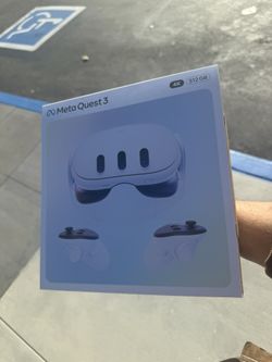 Meta - Quest 3 512GB | Virtual Reality Headset Without Wires — Thirty Percent Sharper Resolution — 2X Graphical Processing - White