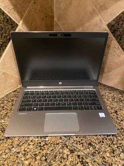 HP Folio with 256 GB SSD, Type C USB, Bluetooth, and Webcam