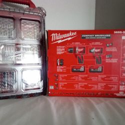 Milwaukee Drill And Driver Combo Kit With Packout
