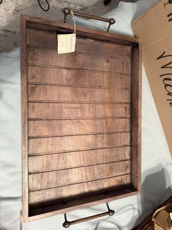 New Wooden Tray