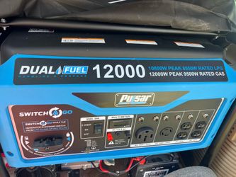 Pulsar Duel fuel Generator