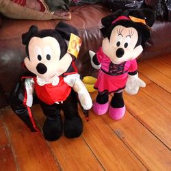 Mickey And Minnie Mouse Halloween Decorations