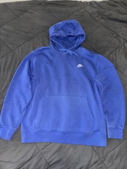 Nike Blue Pullover Hoodie Size Large