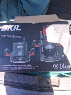 SKIL 14 Amp Plunge and Fixed Base Router