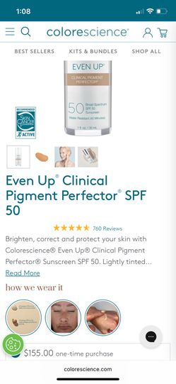 Even Up Clinical Pigment Perfector With Sunscreen 