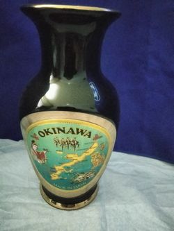 Okinawa Japan Chokin Vase