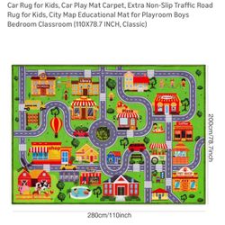 Car Rug For Kids 