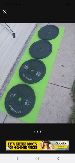 4 (45 Lbs OLYMPIC  WEIGHTS 