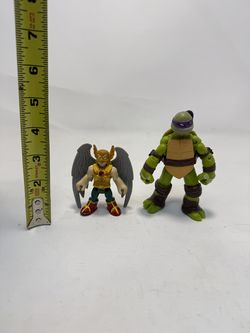 Donatello TMNT & Hawkman Action Figure Bundle