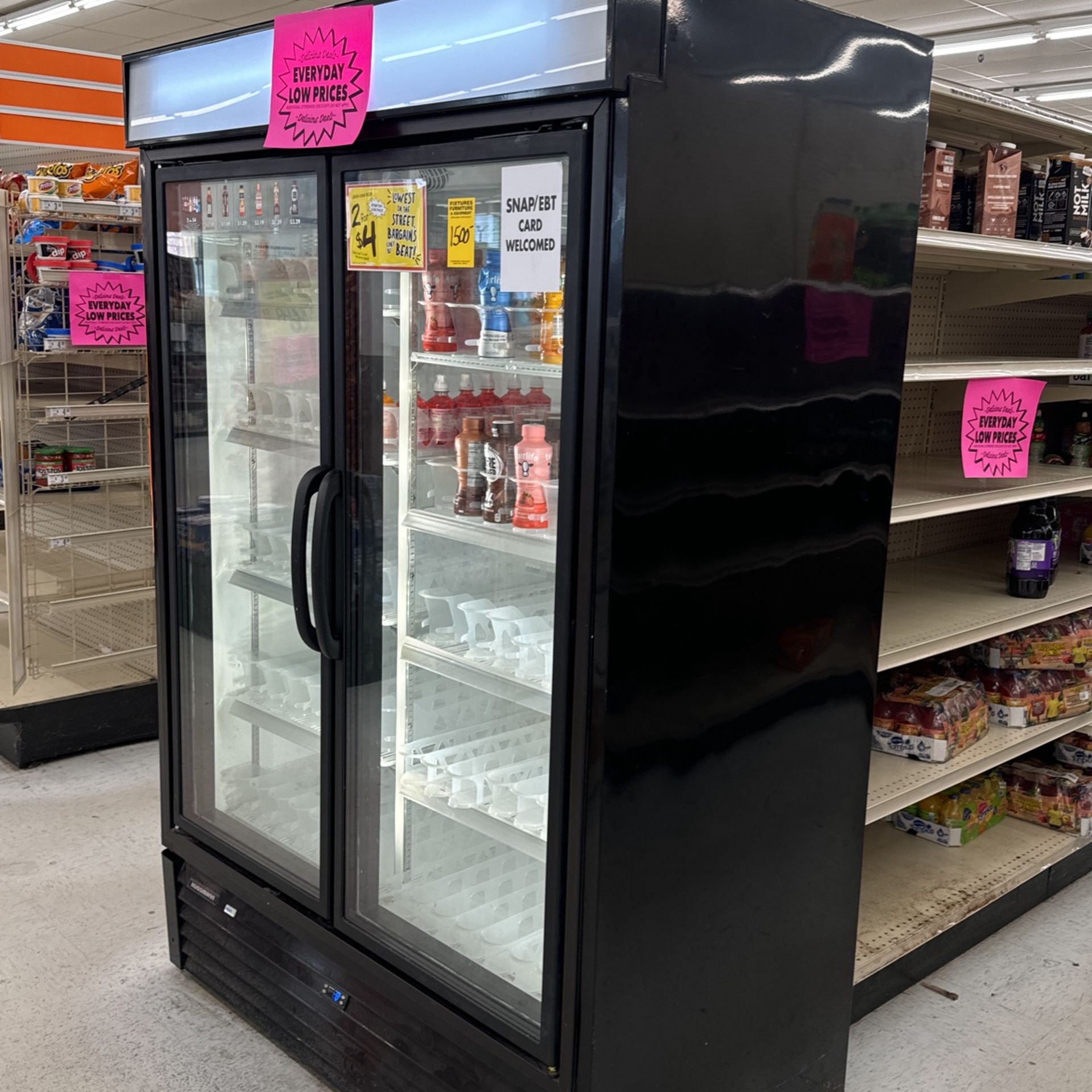 Hussmann Beverage Fridge