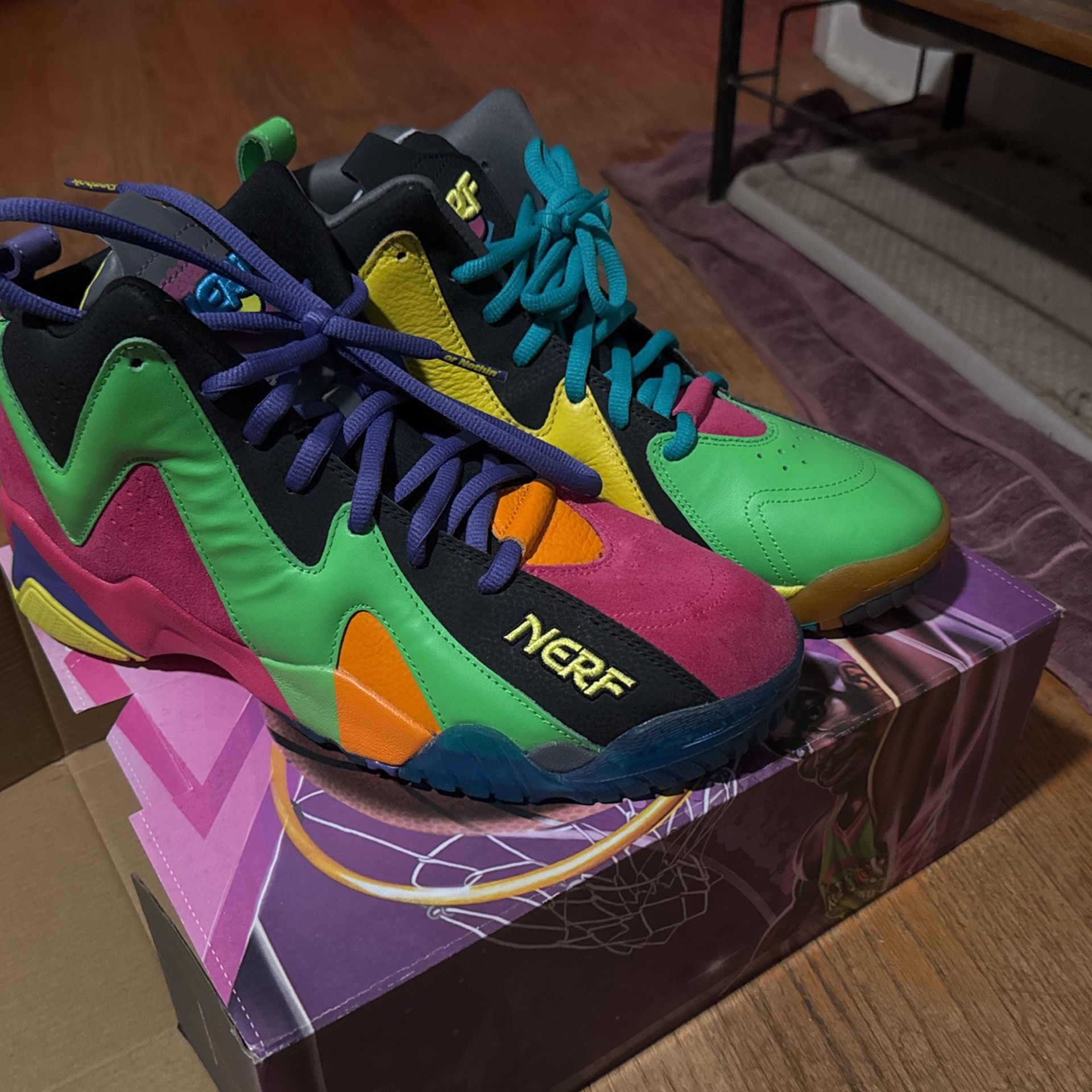 REEBOK KAMIKAZE NERF SIZE 12