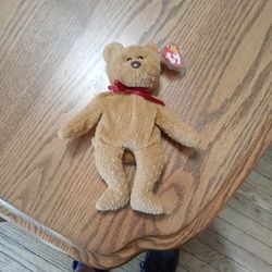 Curly Beanie Baby With Errors 