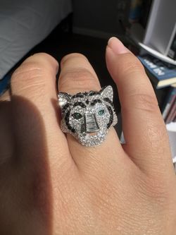 Tiger Ring Size 7
