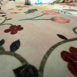 Area Rugs 9x12 Living Room: Floral Washable Rug 